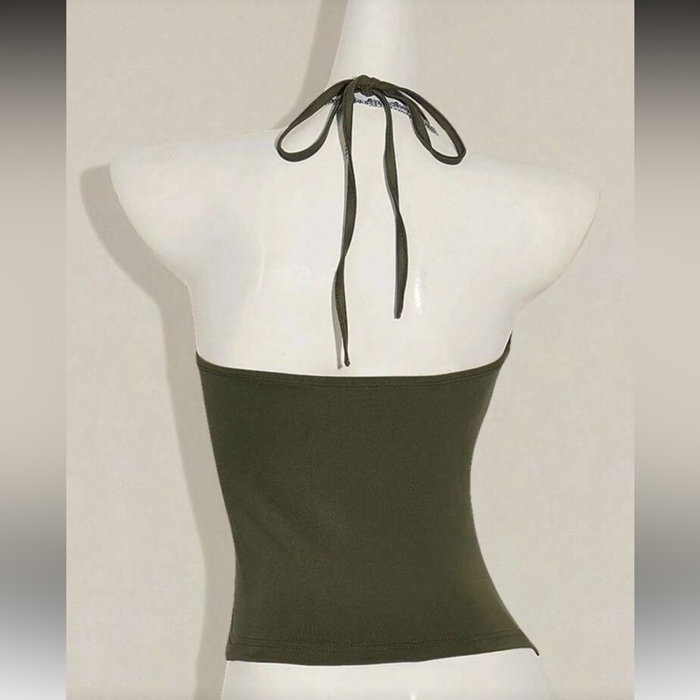 RARE floral halter top - Picture 4 of 7